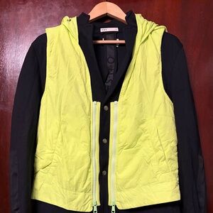 Men’s Lime Green Hooded Jacket